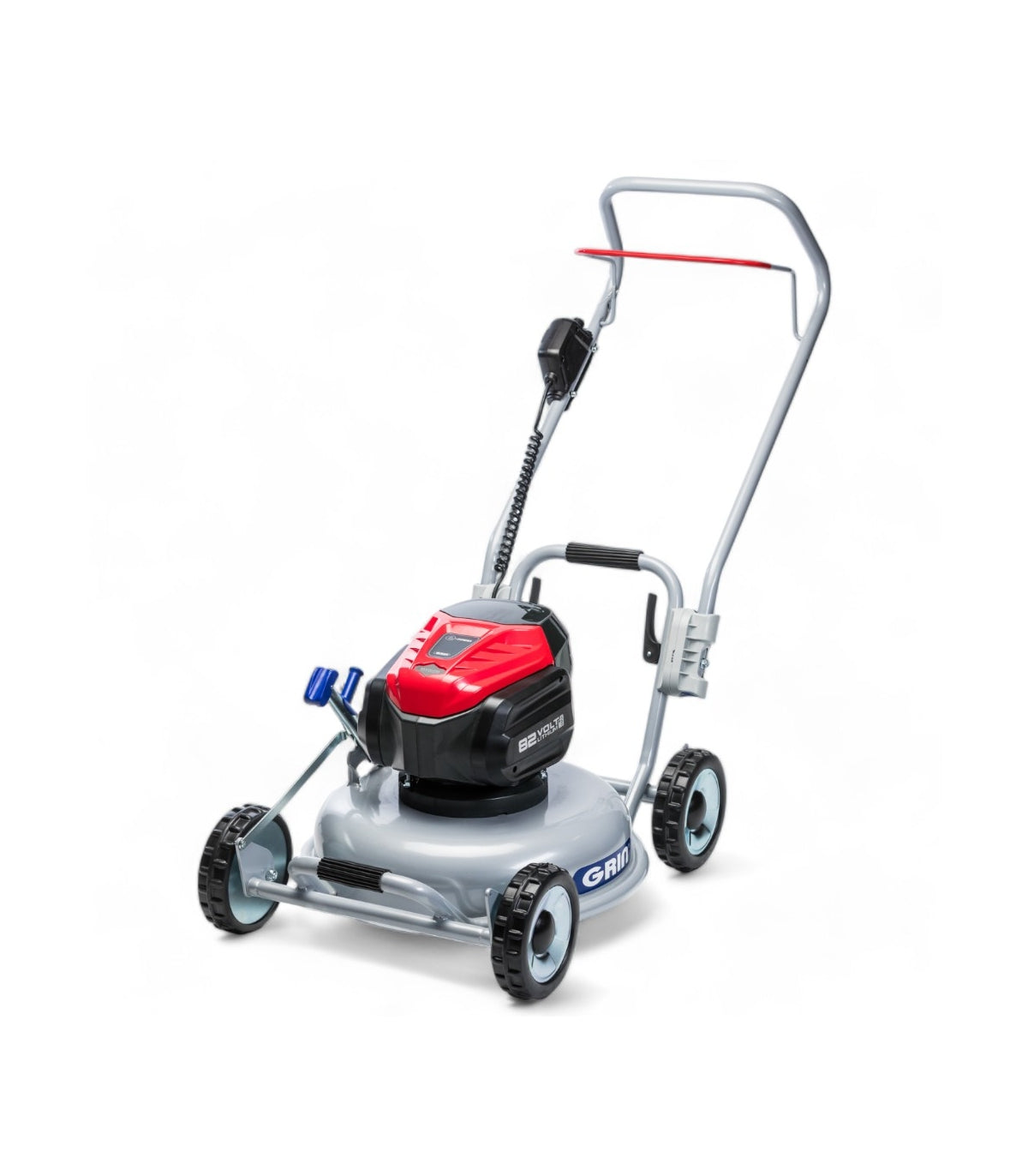 Professioneller 82-V-Akku-Rasenmäher, 1000 m² Laufzeit, Mulchfunktion – GRIN BM46-82V