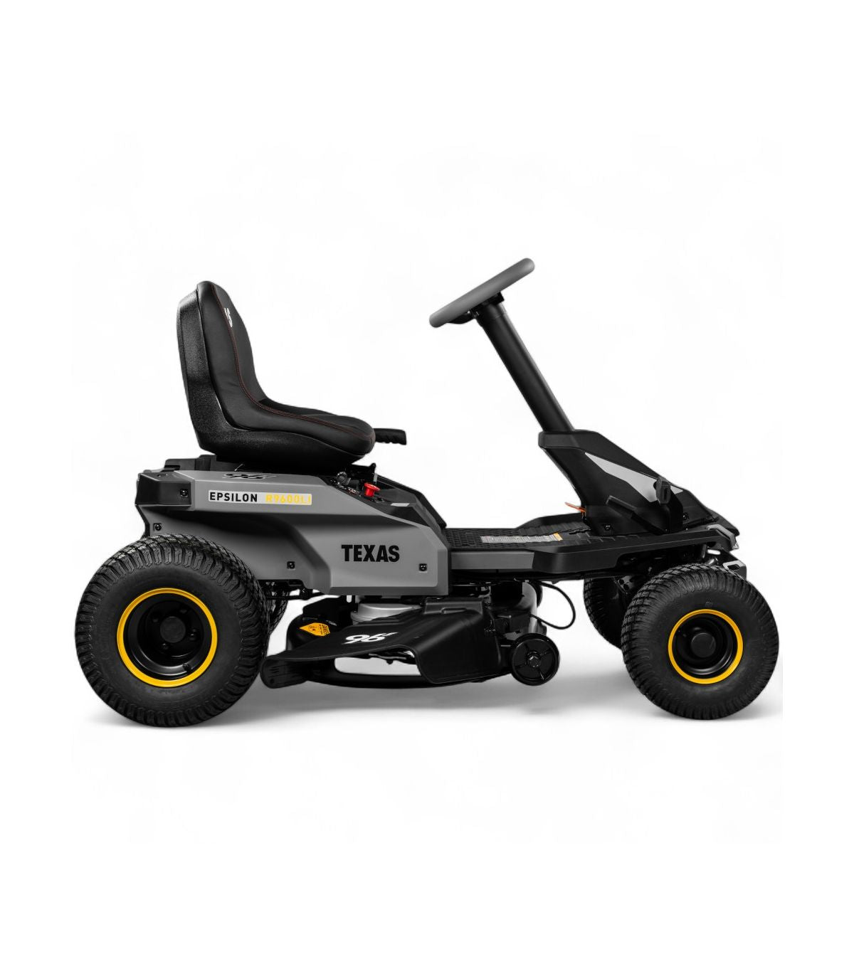 Akku-Aufsitzmäher, 96 cm Schnittbreite, 72-V-Motor, bis zu 4000 m² - TEXAS R9600Li